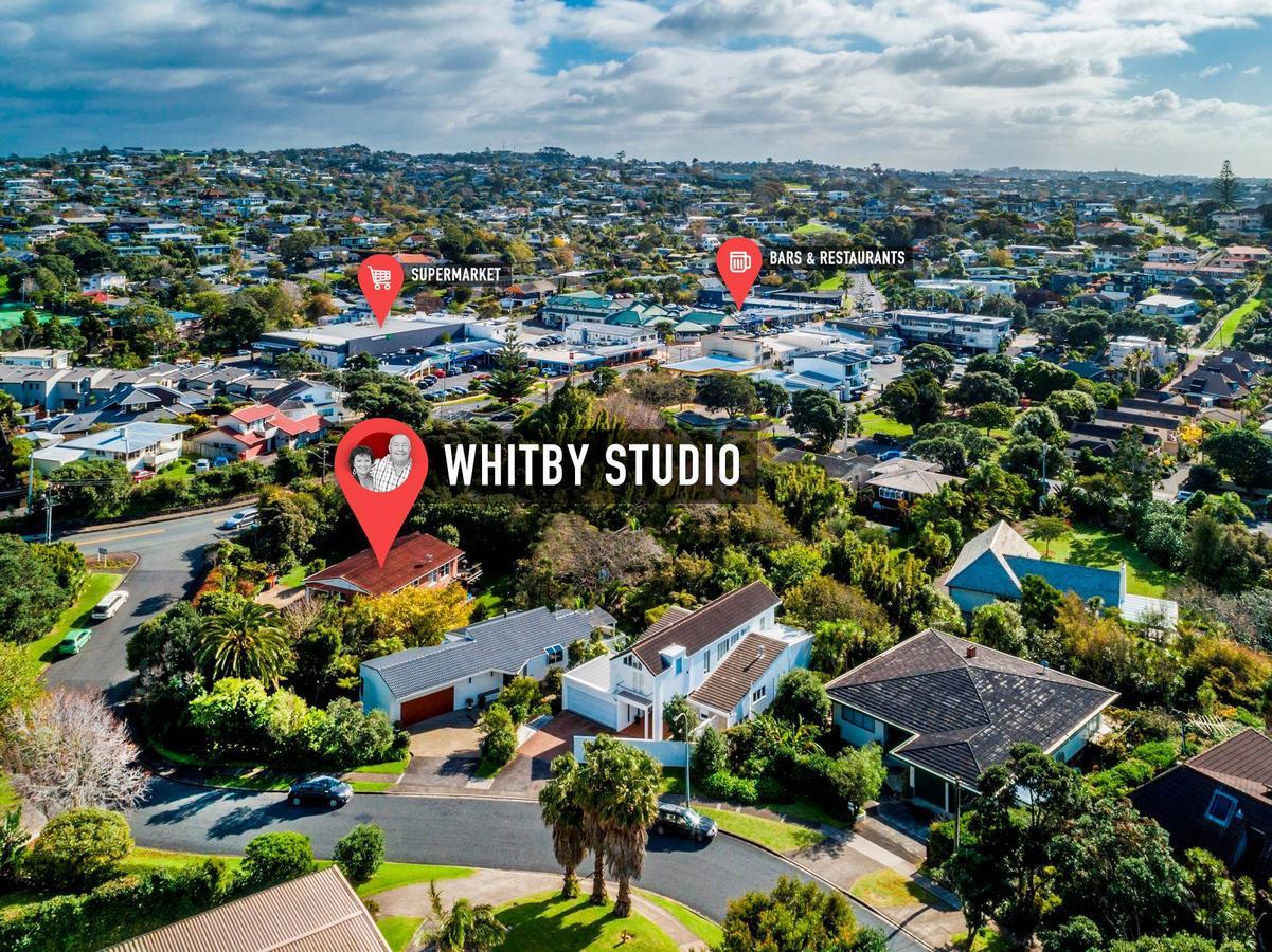 Whitby Studio - Mairangi Bay Beach Окленд Екстер'єр фото